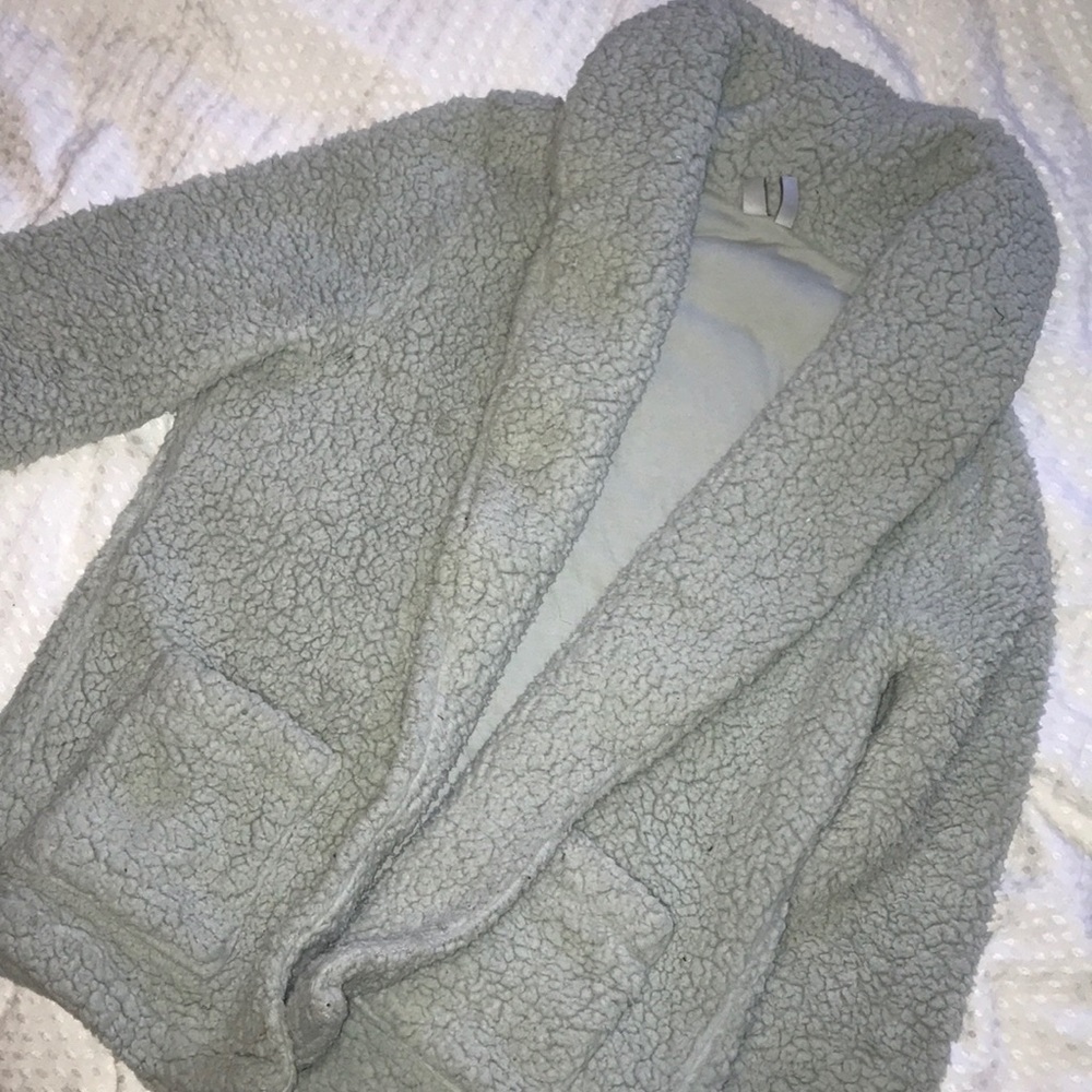 Fuzzy Sherpa Jacket
